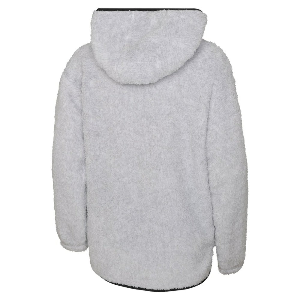 NHL Vegas Golden Knights Girls Youth Ultimate Teddy Fleece Pullover Hoodie - Heather Gray