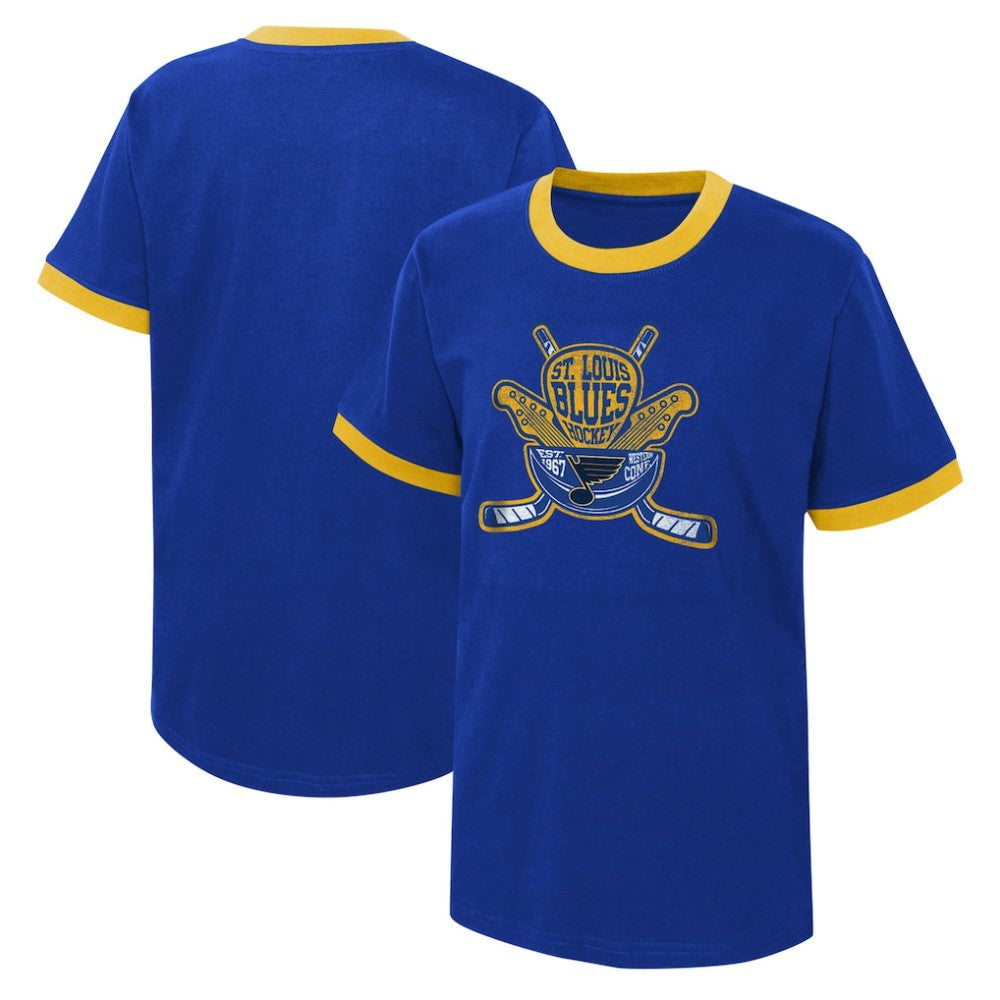 NHL St. Louis Blues Youth Ice City T-Shirt - Blue