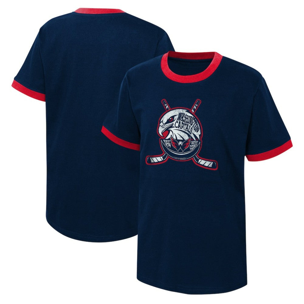 NHL Washington Capitals Youth Ice City T-Shirt - Navy