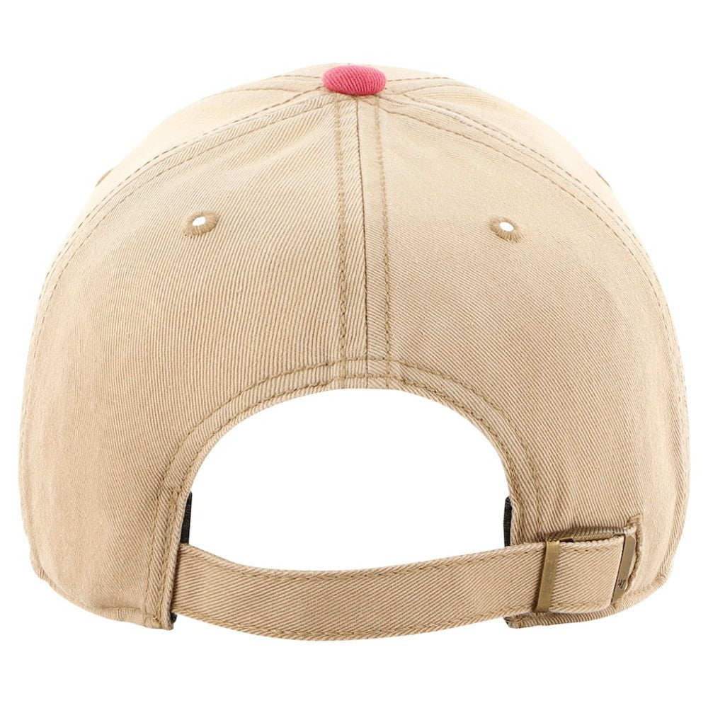 NHL New Jersey Devils '47 Dusted Sedgwick MVP Adjustable Hat - Khaki/Red