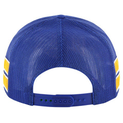 NHL St. Louis Blues '47 Sideband Stripes Trucker Snapback Hat - Blue