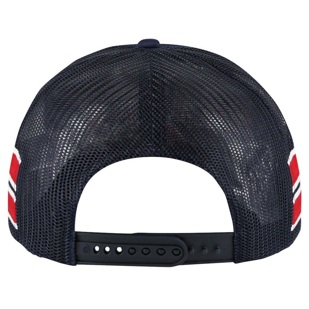 NHL Washington Capitals '47 Sideband Stripes Trucker Snapback Hat - Navy