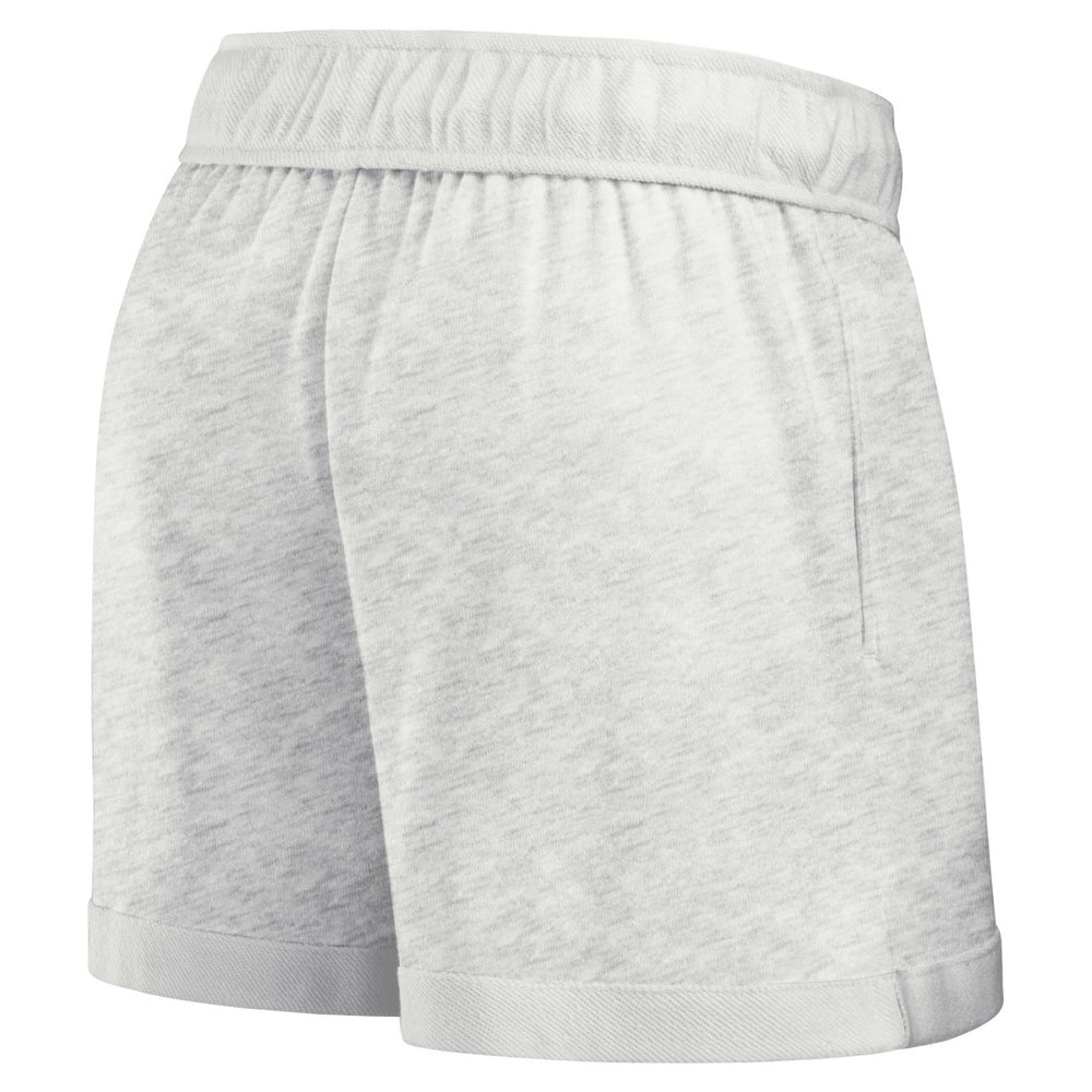 Green Bay Packers Women's Vintage Badge Shorts Oatmeal
