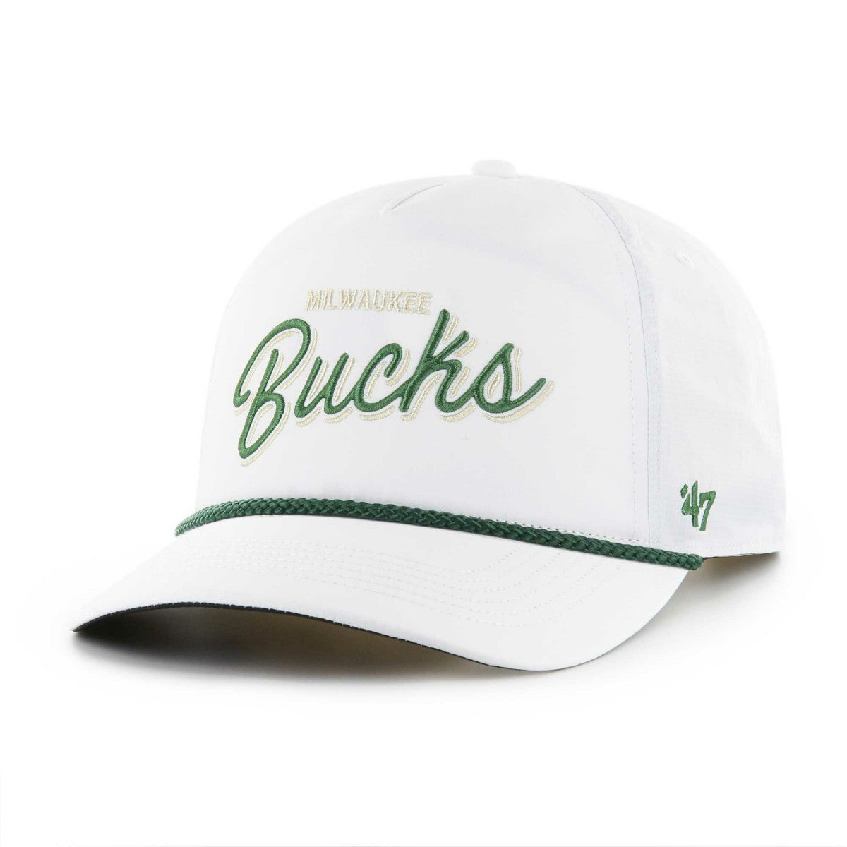 Milwaukee Bucks '47 Fairway Hitch brrr Adjustable Hat White