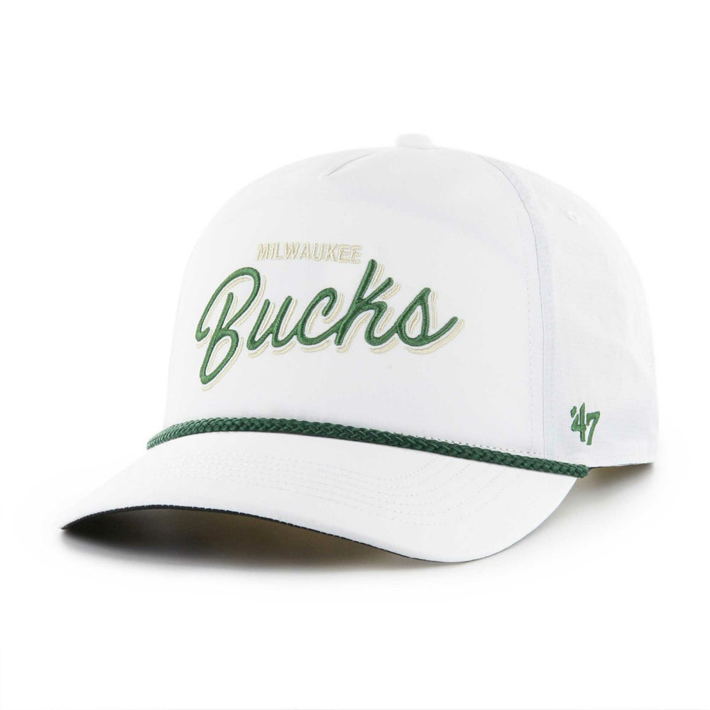 Milwaukee Bucks '47 Fairway Hitch brrr Adjustable Hat White