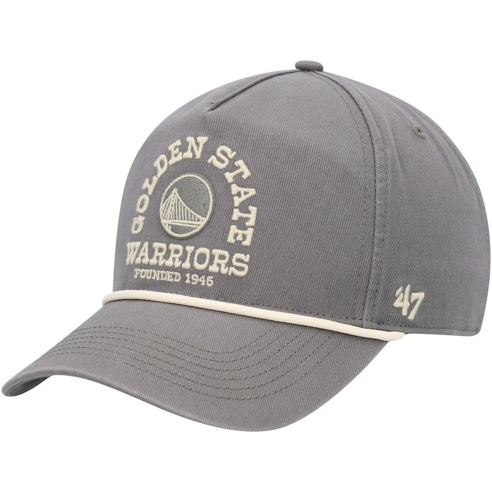 Golden State Warriors '47 Canyon Ranchero Hitch Adjustable Hat Charcoal