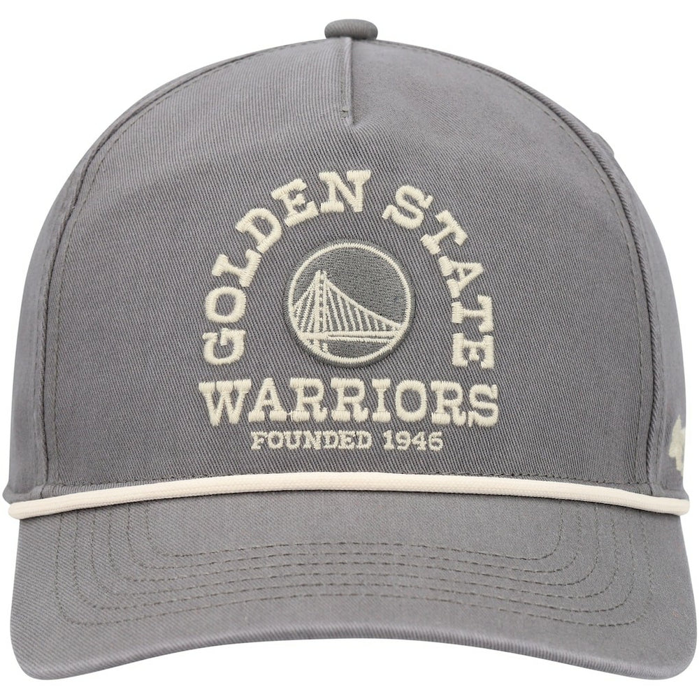 Golden State Warriors '47 Canyon Ranchero Hitch Adjustable Hat Charcoal