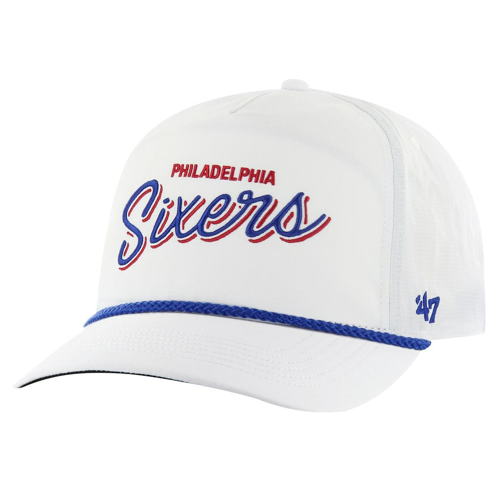 Philadelphia 76ers '47 Fairway Hitch brrr Adjustable Hat White