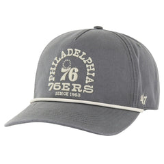 Philadelphia 76ers '47 Canyon Ranchero Hitch Adjustable Hat Charcoal