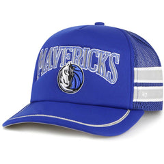 Dallas Mavericks '47 Sidebrand Stripes Trucker Adjustable Hat Blue