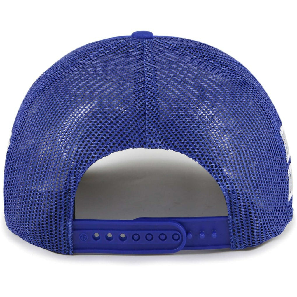 Dallas Mavericks '47 Sidebrand Stripes Trucker Adjustable Hat Blue