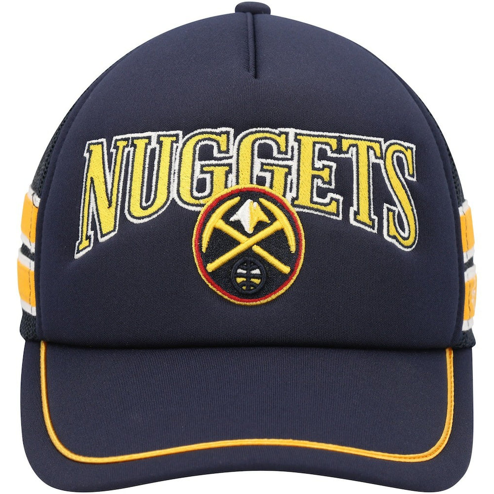 Denver Nuggets '47 Sidebrand Stripes Trucker Adjustable Hat Navy