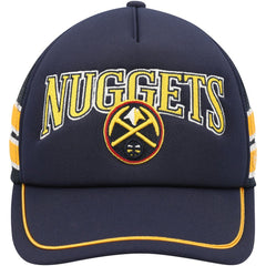 Denver Nuggets '47 Sidebrand Stripes Trucker Adjustable Hat Navy