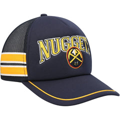 Denver Nuggets '47 Sidebrand Stripes Trucker Adjustable Hat Navy