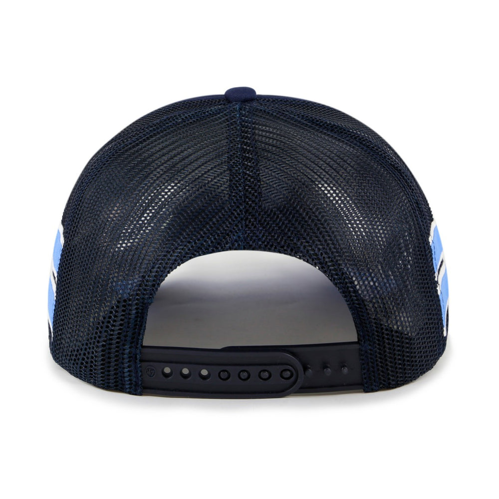 Memphis Grizzlies '47 Sidebrand Stripes Trucker Adjustable Hat Navy