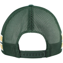 Milwaukee Bucks '47 Sidebrand Stripes Trucker Adjustable Hat Hunter Green