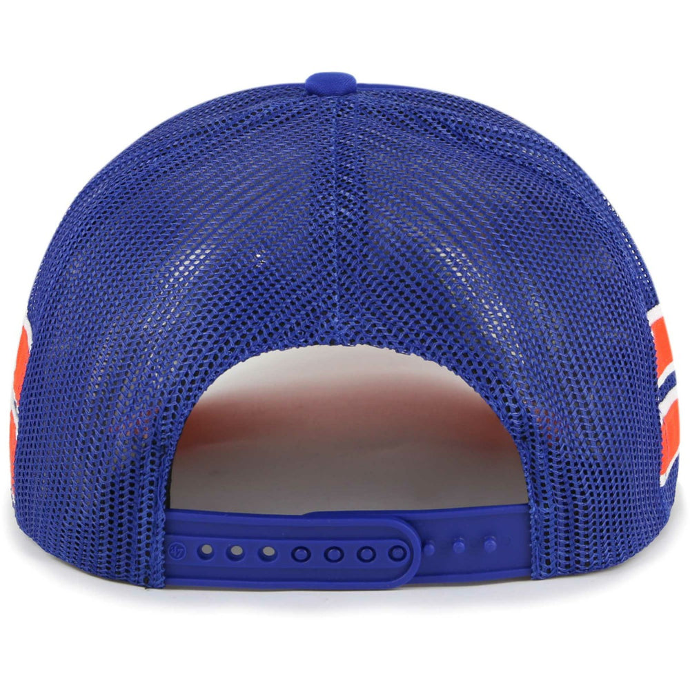 New York Knicks '47 Sidebrand Stripes Trucker Adjustable Hat Blue