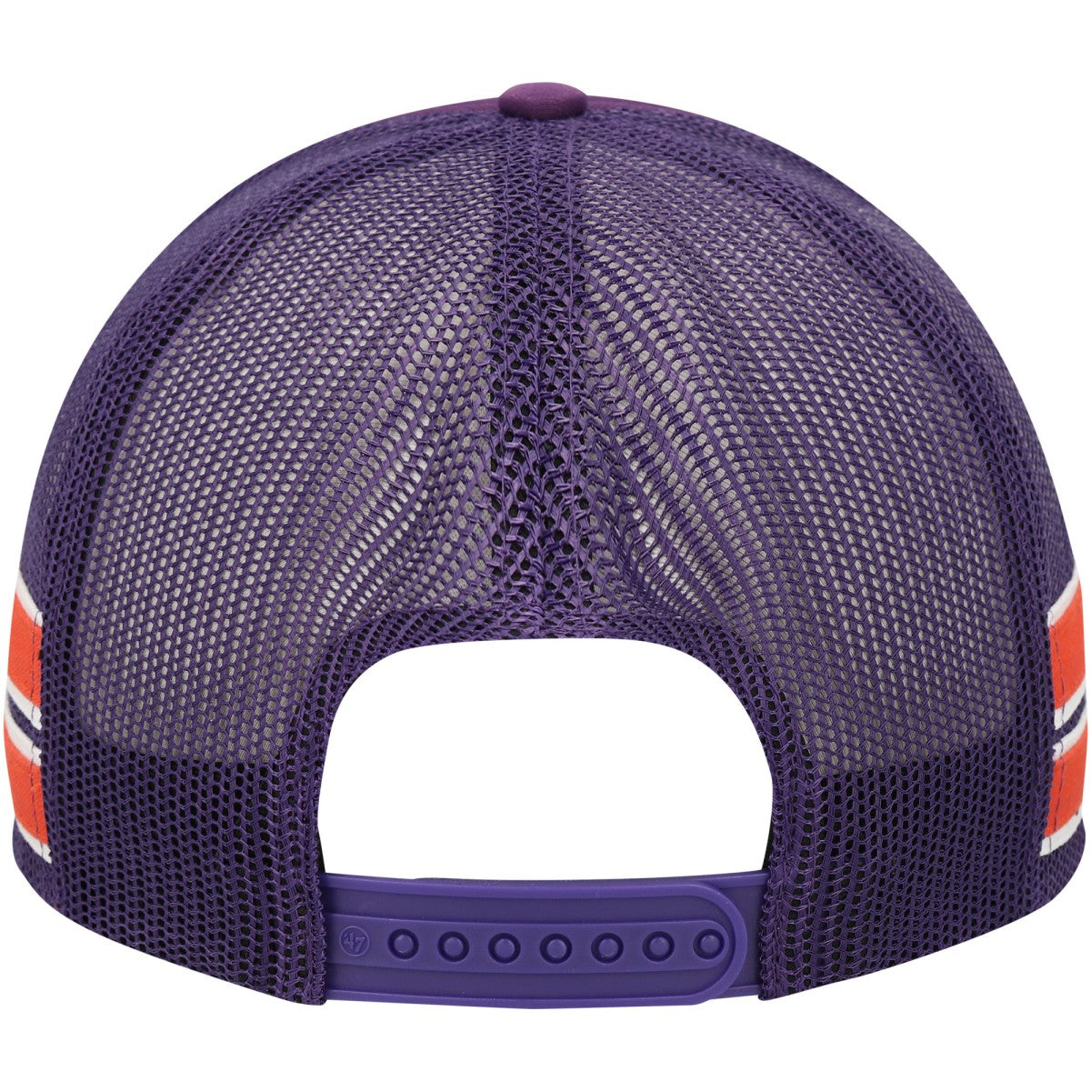 Phoenix Suns '47 Sidebrand Stripes Trucker Adjustable Hat Purple