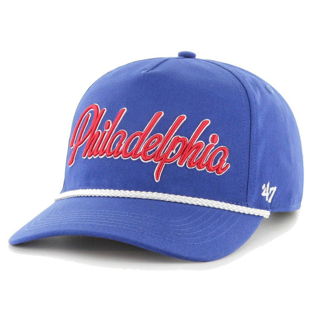 Philadelphia 76ers '47 Overhand Logo Hitch Adjustable Hat Royal