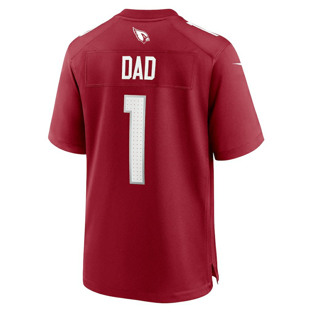 Number 1 Dad Arizona Cardinals Game Jersey Cardinal