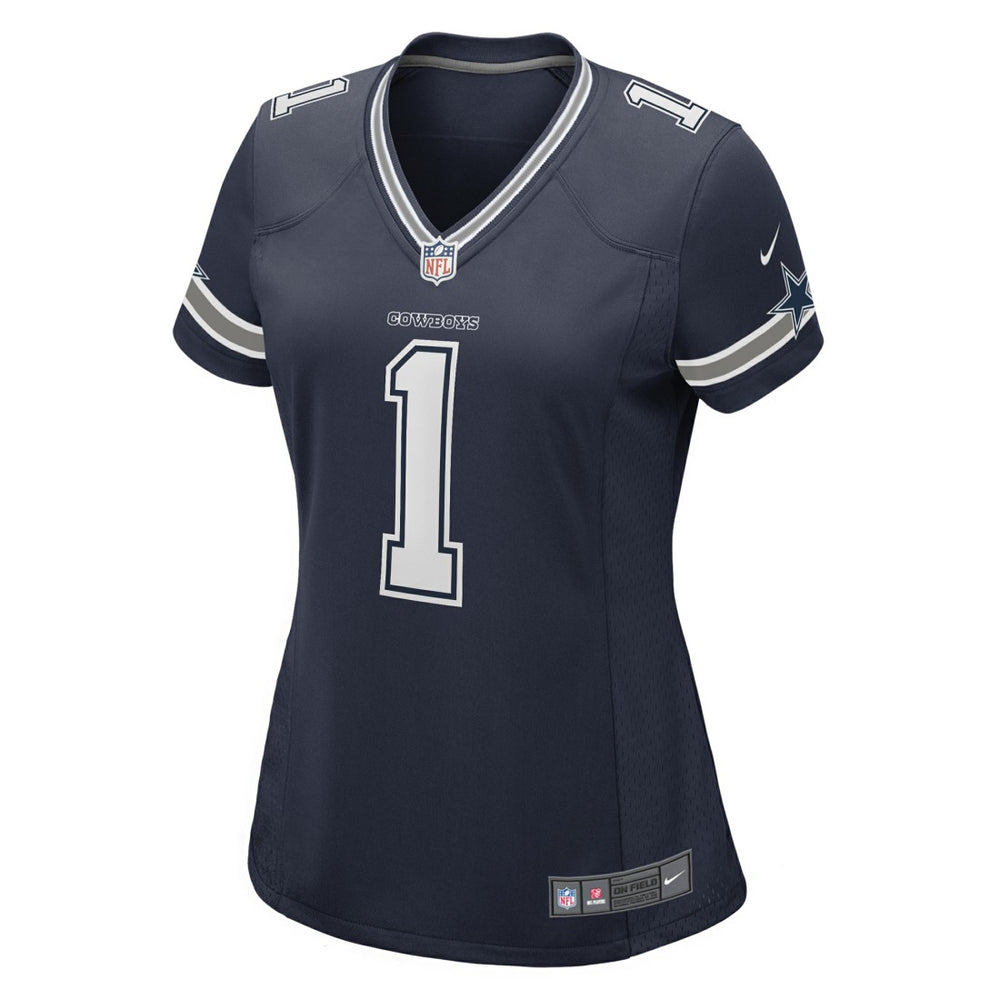 Number 1 Mom Dallas Cowboys Women's Game Jersey Navy