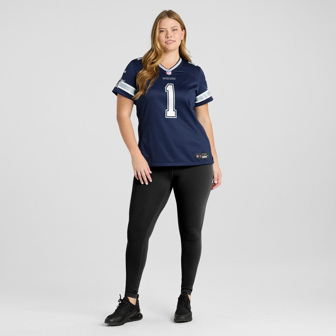 Number 1 Mom Dallas Cowboys Women's Game Jersey Navy
