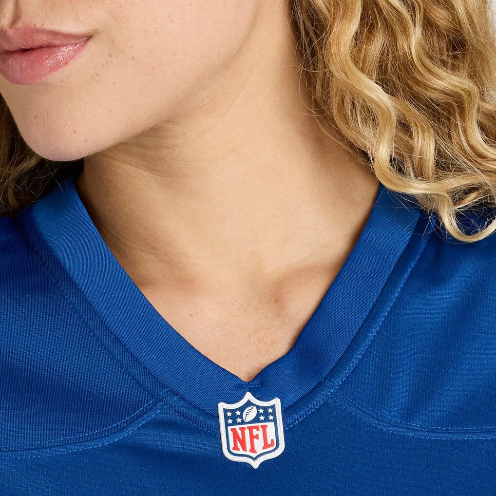 Number 1 Mom Indianapolis Colts Women's Game Jersey Royal