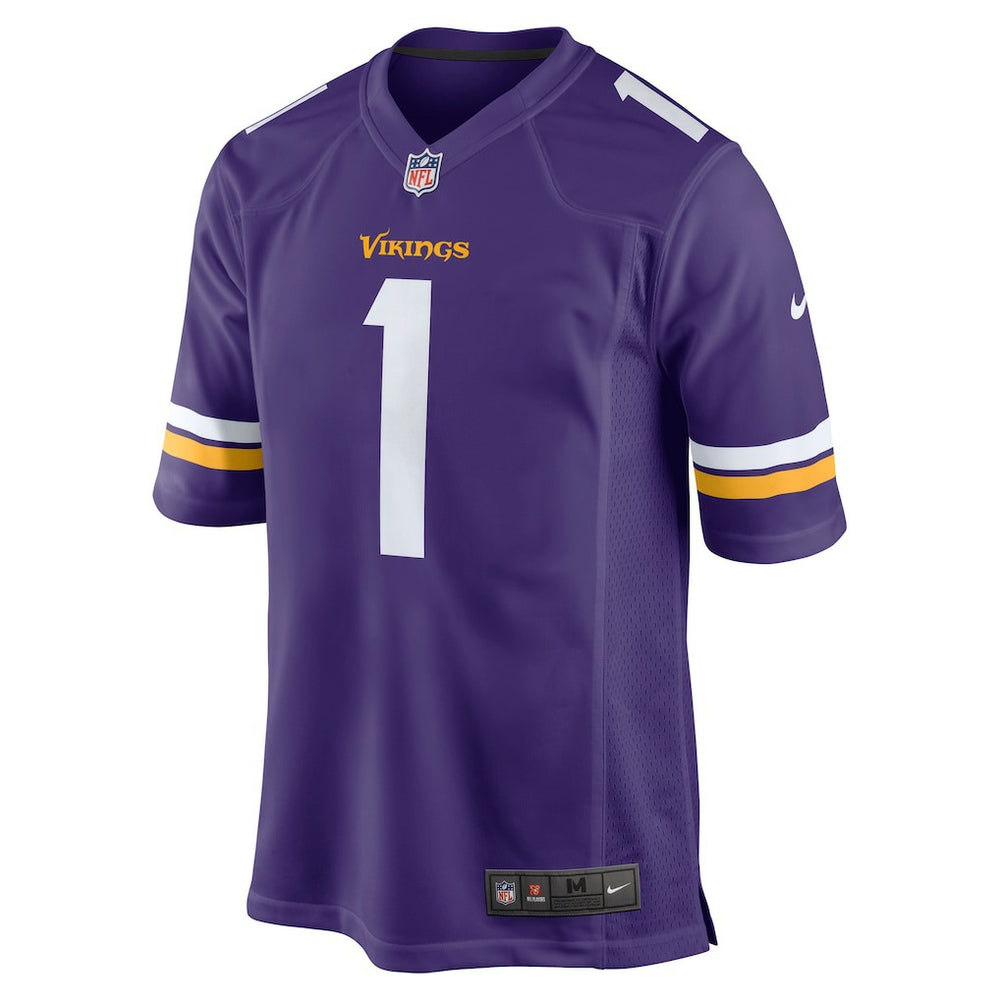 NFL Number 1 Dad Minnesota Vikings Game Jersey - Purple