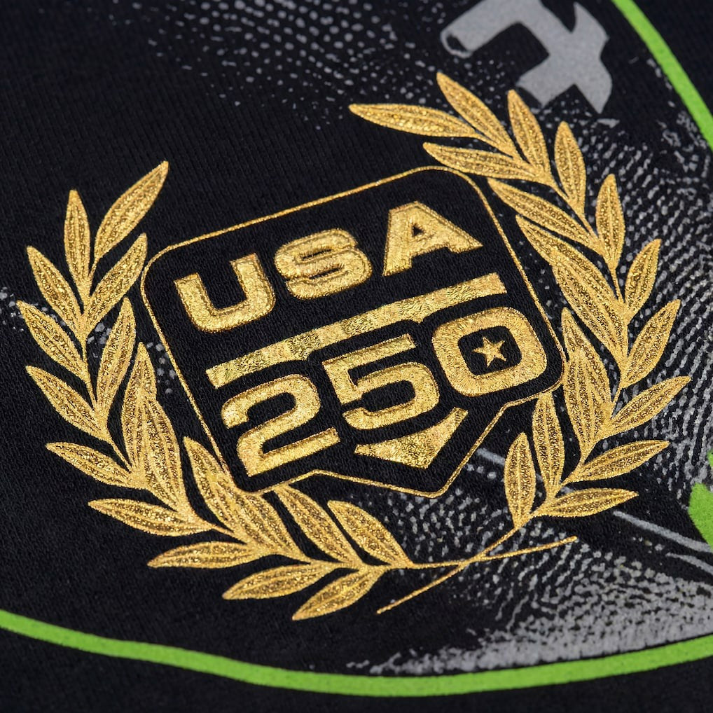 Seattle Seahawks USA 250 Gold Standard Team Heritage Fleece Sweatshirt Black