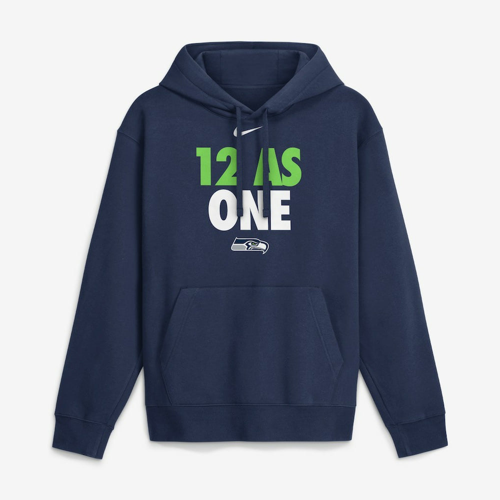 Seattle Seahawks 12 As One Hoodie Navy