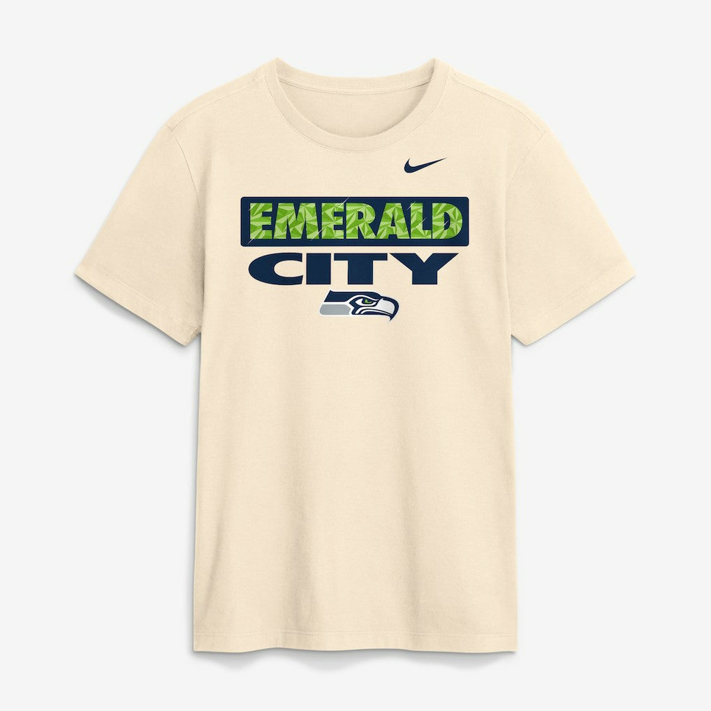 Seattle Seahawks Emerald City T-Shirt Natural
