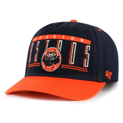 Houston Astros '47  Double Headed Baseline Hitch Adjustable Hat - Navy Hats