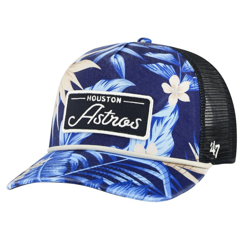 Houston Astros '47 Tropicalia Trucker Hitch Adjustable Hat - Navy Hats