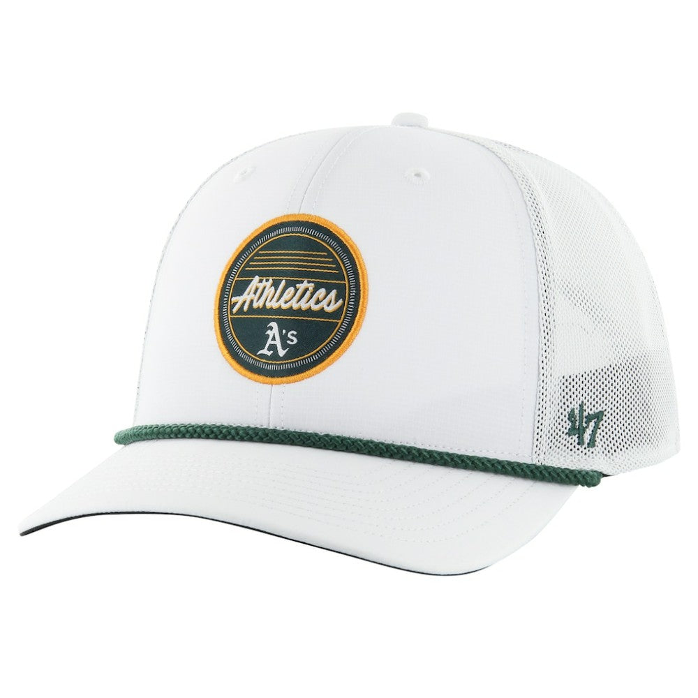 Athletics '47 Fairway Trucker Adjustable Hat - White Hats
