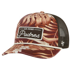 San Diego Padres '47 Tropicalia Trucker Hitch Adjustable Hat - Brown Hats