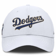 Los Angeles Dodgers Nike 2026 Gold Collection Ripstop Adjustable Hat - White Hats