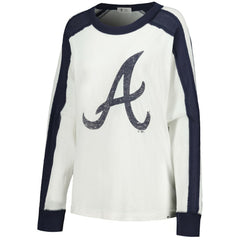 Atlanta Braves '47 Women's Premier Caribou Long Sleeve T-Shirt - White T-shirts