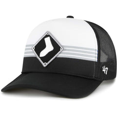 Chicago White Sox '47 Lift Off Foam Front Mesh Trucker Adjustable Hat - Black Hats