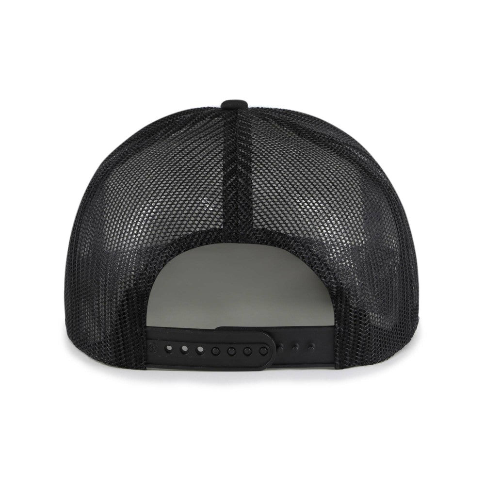 Miami Marlins '47 Lift Off Foam Front Mesh Trucker Adjustable Hat - Black Hats