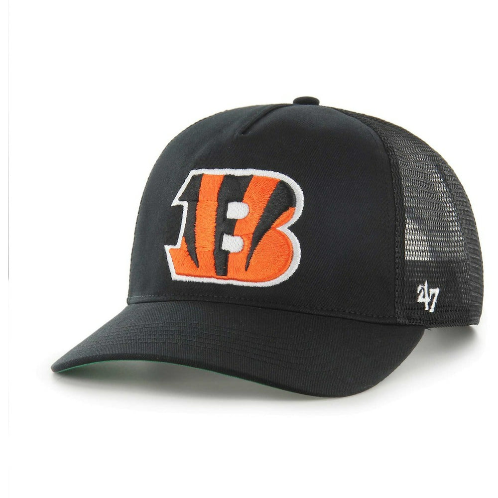 Cincinnati Bengals '47 Mesh Hitch Trucker Adjustable Hat Black