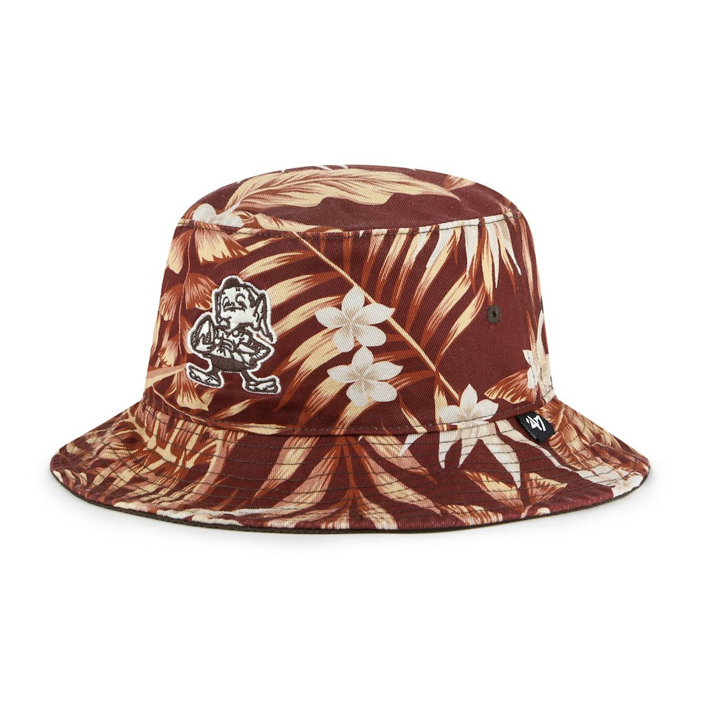 Cleveland Browns '47 Tropicalia Bucket Hat Brown