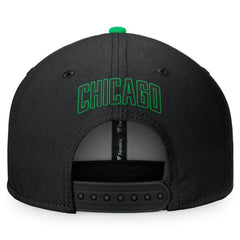 Chicago White Sox Fanatics Lucky Snapback Hat - Black/Kelly Green Hats