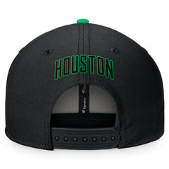 Houston Astros Fanatics Lucky Snapback Hat - Black/Kelly Green Hats
