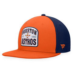 Houston Astros Fanatics Cycle Snapback Hat - Orange/Navy Hats