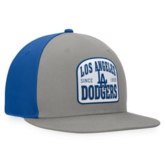 Los Angeles Dodgers Fanatics Cycle Snapback Hat - Gray/Royal Hats