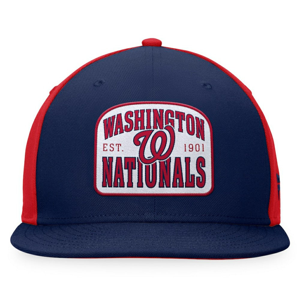 Washington Nationals Fanatics Cycle Snapback Hat - Navy/Red Hats