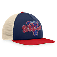 Chicago White Sox Fanatics Cooperstown Collection Talley Foam Trucker Snapback Hat - Navy/Red Hats