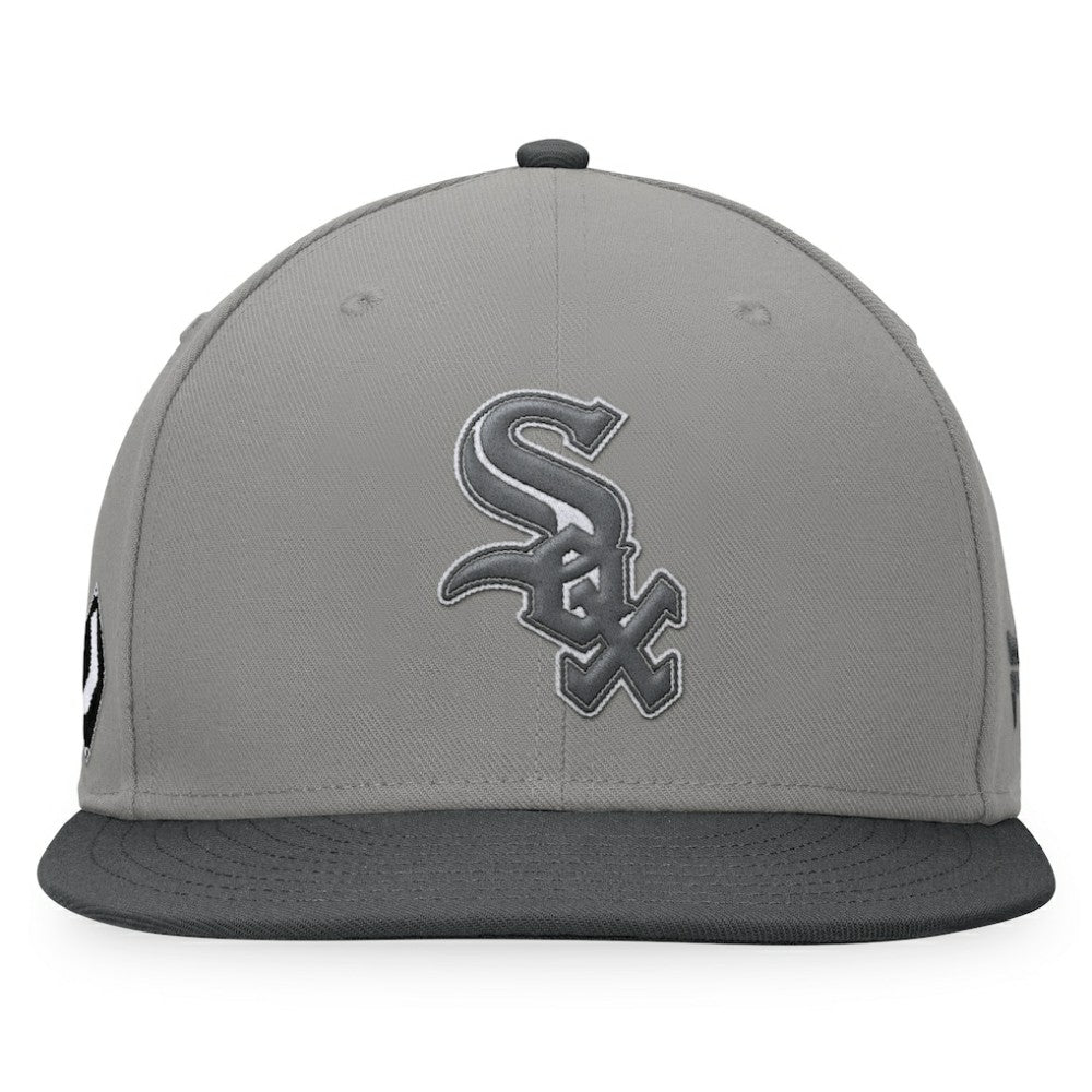 Chicago White Sox Fanatics Ace Snapback Hat - Gray/Charcoal Hats