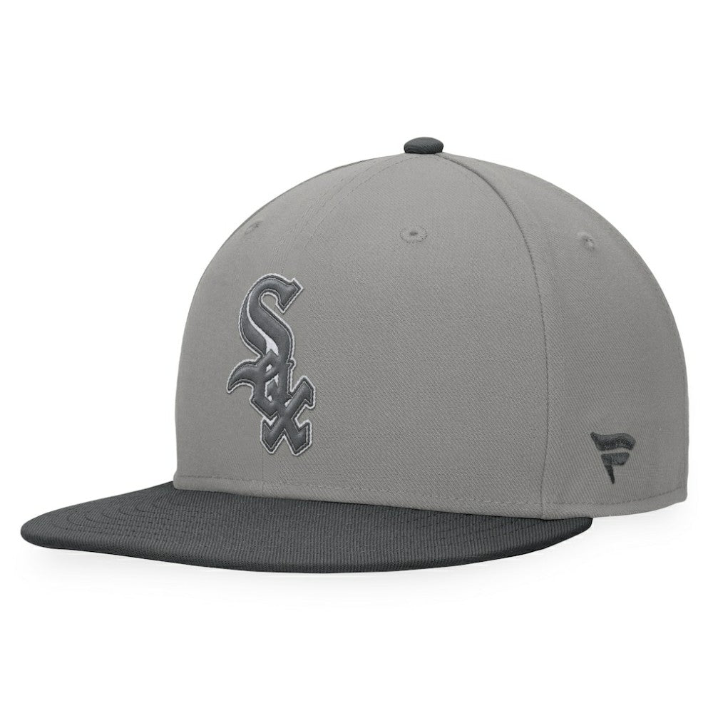 Chicago White Sox Fanatics Ace Snapback Hat - Gray/Charcoal Hats