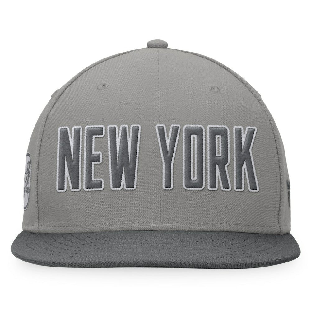 New York Yankees Fanatics Dugout Fitted Hat - Gray Hats